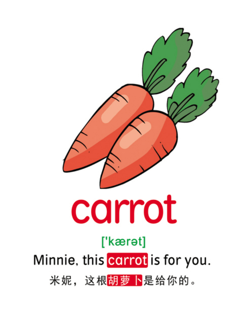 carrot音标
