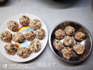 冬菇肉丸的制作方法