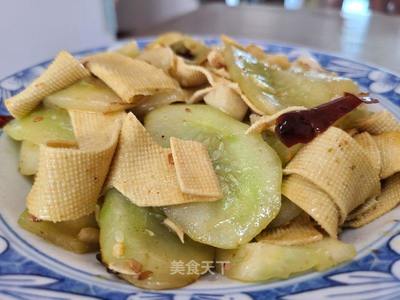 黄瓜豆腐皮的做法