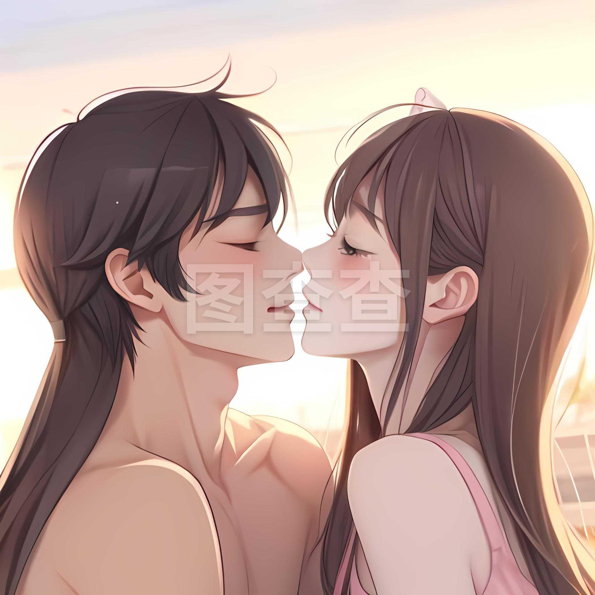 qq动漫情侣头像一男一女一对两张