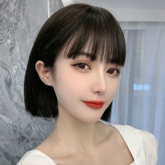 网红齐刘海