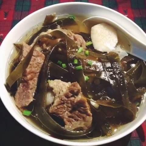 酸菜海带牛肉汤的做法大全家常