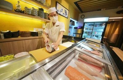 日本餐馆厨房地面排污