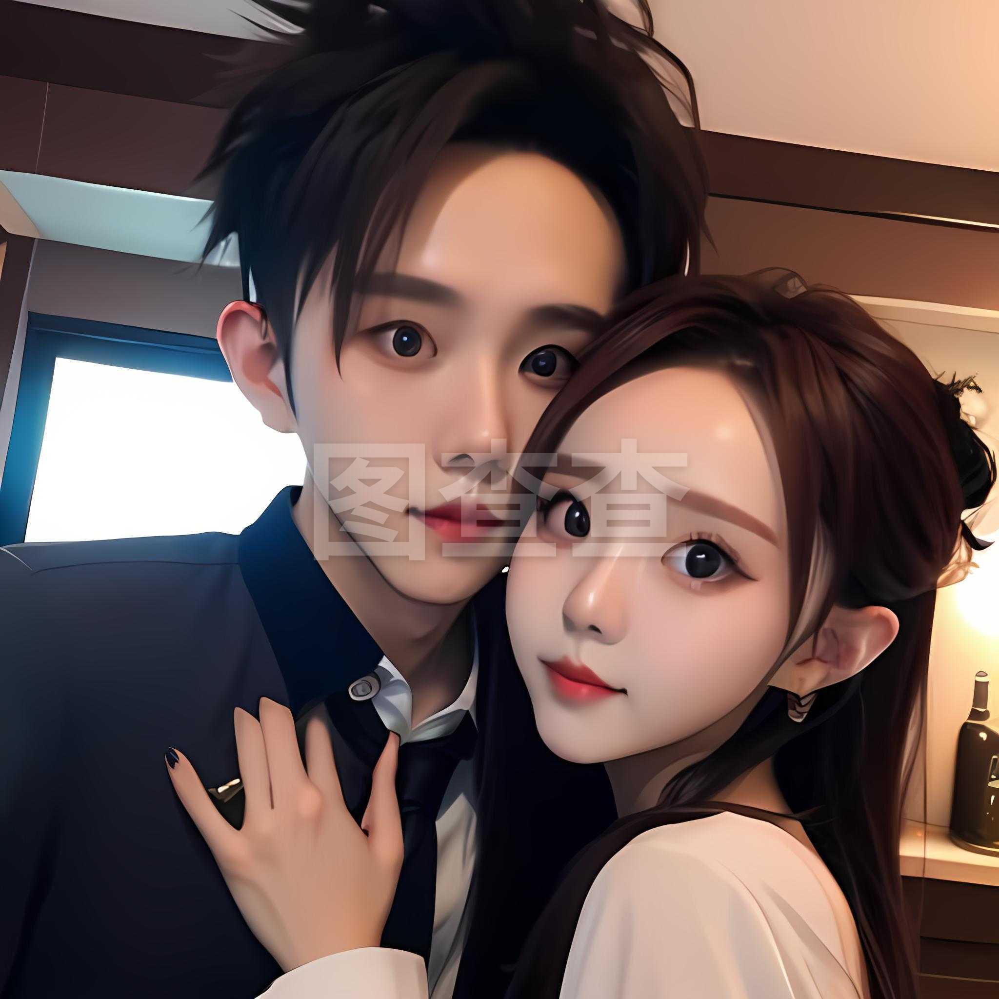 社会情侣头像超拽一对